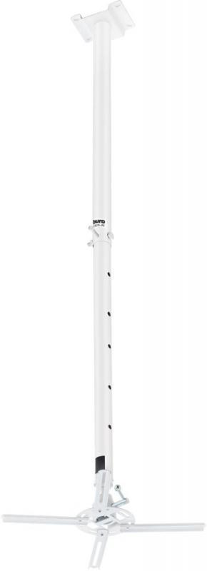 Кронштейн для проектора Buro PR06-W белый макс.20кг потолочный поворот и наклон - фото 1 - id-p220631957