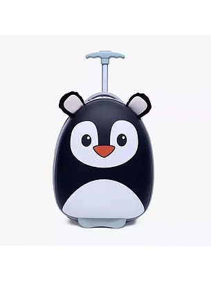 Чемодан детский BoxZOO пингвин на колесиках, фото 2