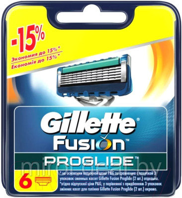 Набор сменных кассет Gillette Fusion ProGlide - фото 1 - id-p220633499