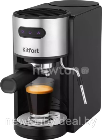 Рожковая кофеварка Kitfort KT-7137 - фото 1 - id-p220634123