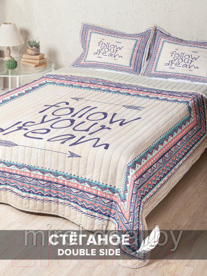 Набор текстиля для спальни Ambesonne Следуй за мечтой 160x220 / bcsl_26715 - фото 7 - id-p220634053