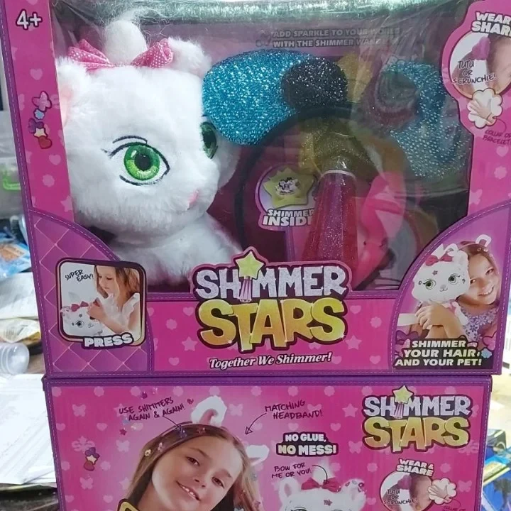 Плюшевый котенок Shimmer Stars мягкая игрушка - фото 2 - id-p220592538