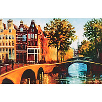 Алмазная мозаика живопись 20*30см Уютный Амстердам DV-9516-11