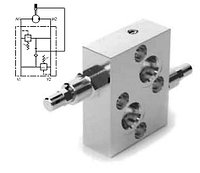 Клапан предохранительный перекрёстный VAU 3/4 OMT (80-300 BAR)