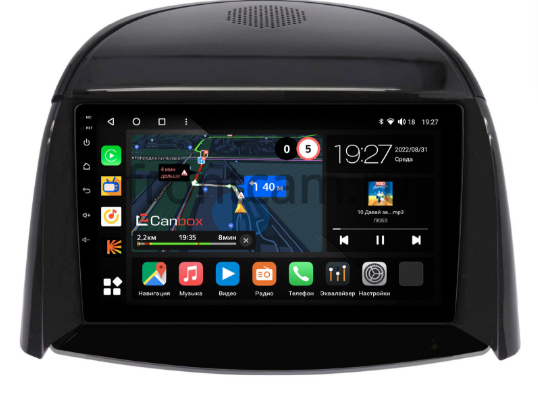 Штатная магнитола Renault Koleos I 2008-2016 Android 10 (4G-SIM, 4/64, DSP, QLed)