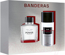 Парфюмерный набор Antonio Banderas Power Of Seduction мужская туалетная вода 100мл+дезодорант 150мл