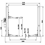 Двухстоечный  подъемник TopAvto  Т4А, фото 7