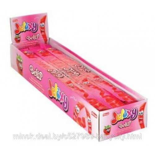 Конфеты желейные c ароматом клубники JELAXY STRAWBERRY 15г