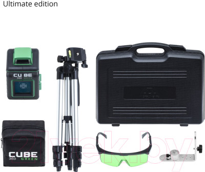 Лазерный нивелир ADA Instruments Cube 360 Green Ultimate Edition / A00470 - фото 7 - id-p220646268