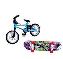 Фингерборд набор: велосипед и скейтборд для пальцев - фото 1 - id-p220649299
