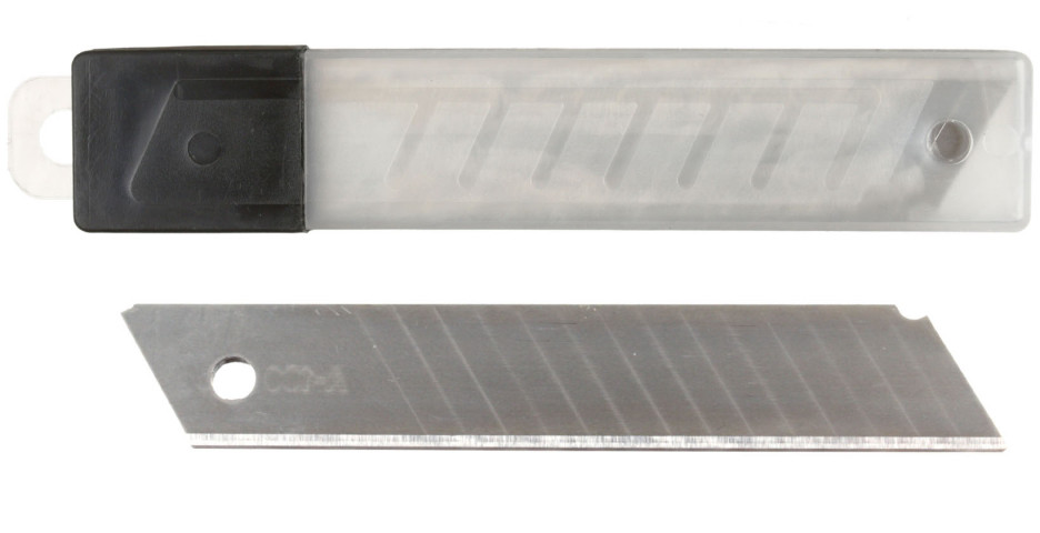 Лезвия для ножей Staff ширина лезвия 18 мм, 10 шт. - фото 1 - id-p220645776
