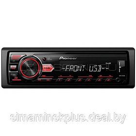 Автомагнитола Pioneer  MP3/WMA MVH-85UB, USB, поддержка Android, красная подсветка