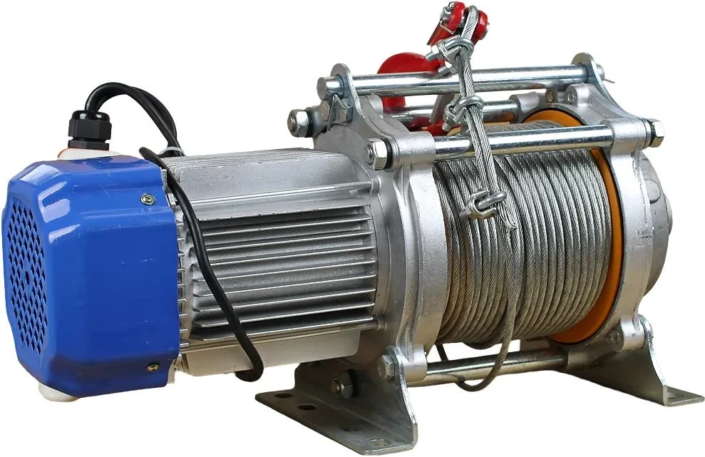 Лебедка электрическая тяговая стационарная Shtapler KCD 1000/500кг 35/70м 380В - фото 7 - id-p133517067