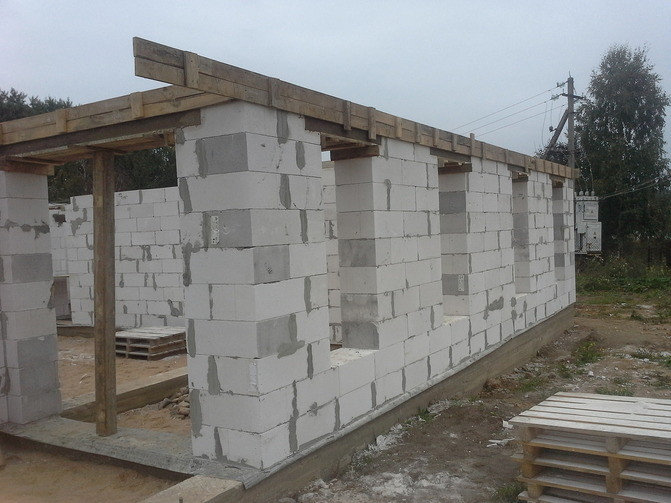 Строительство дома из газосиликатного блока - фото 4 - id-p31909912
