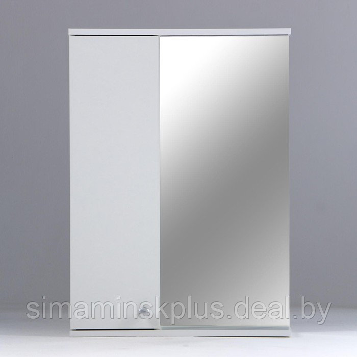 Зеркало-шкаф для ванной комнаты, белый, 50 х 18 х 83 см - фото 2 - id-p220649388