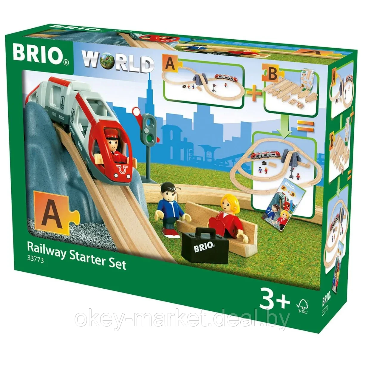 Игровой набор BRIO Стартовый для построения - фото 8 - id-p220649758