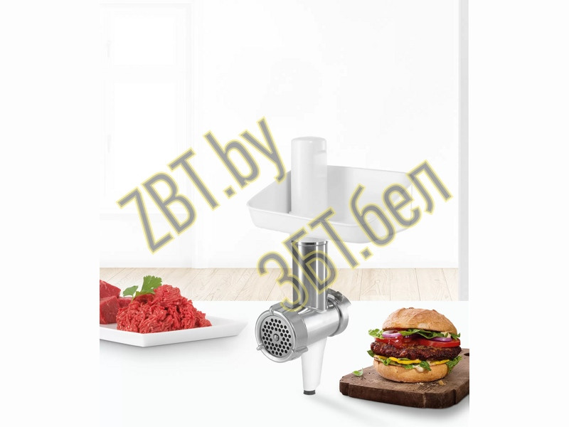 Насадка мясорубка для кухонного комбайна Bosch 17002781 (MUZ4FW4) - фото 6 - id-p110920358