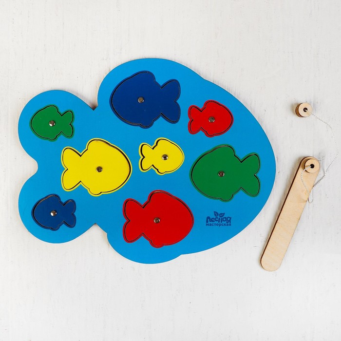 Магнитная рыбалка для детей «Рыбки», головоломка - фото 1 - id-p220650150