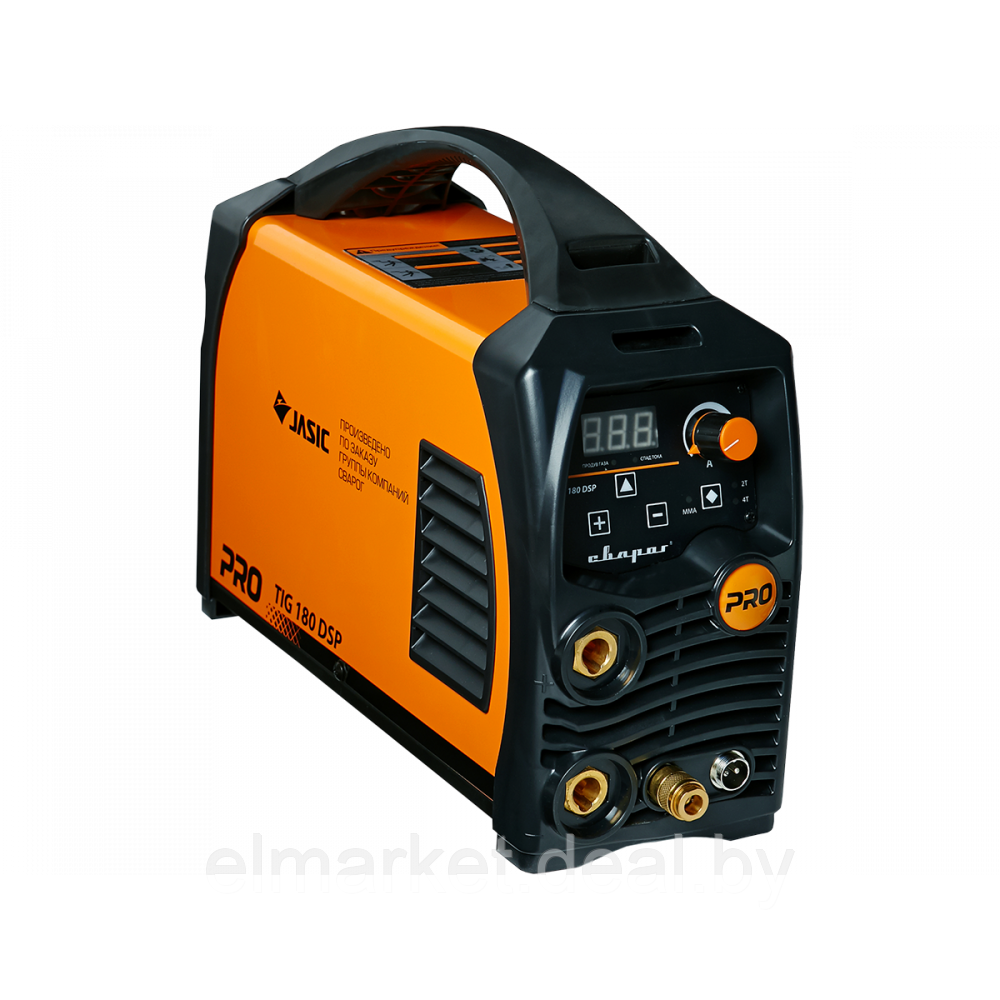 Сварочный автомат Сварог TIG 180 DSP PRO (W206) оранжевый - фото 1 - id-p220650882