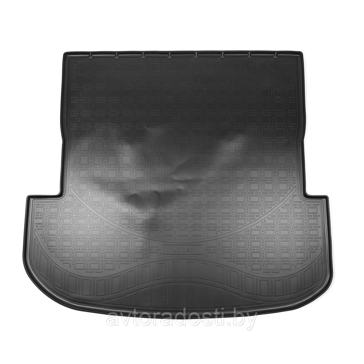 Коврик в багажник Hyundai Palisade (2020-) 7 мест (сложенный 3-й ряд) / Хёндэ Палисад (Norplast) - фото 1 - id-p208144426