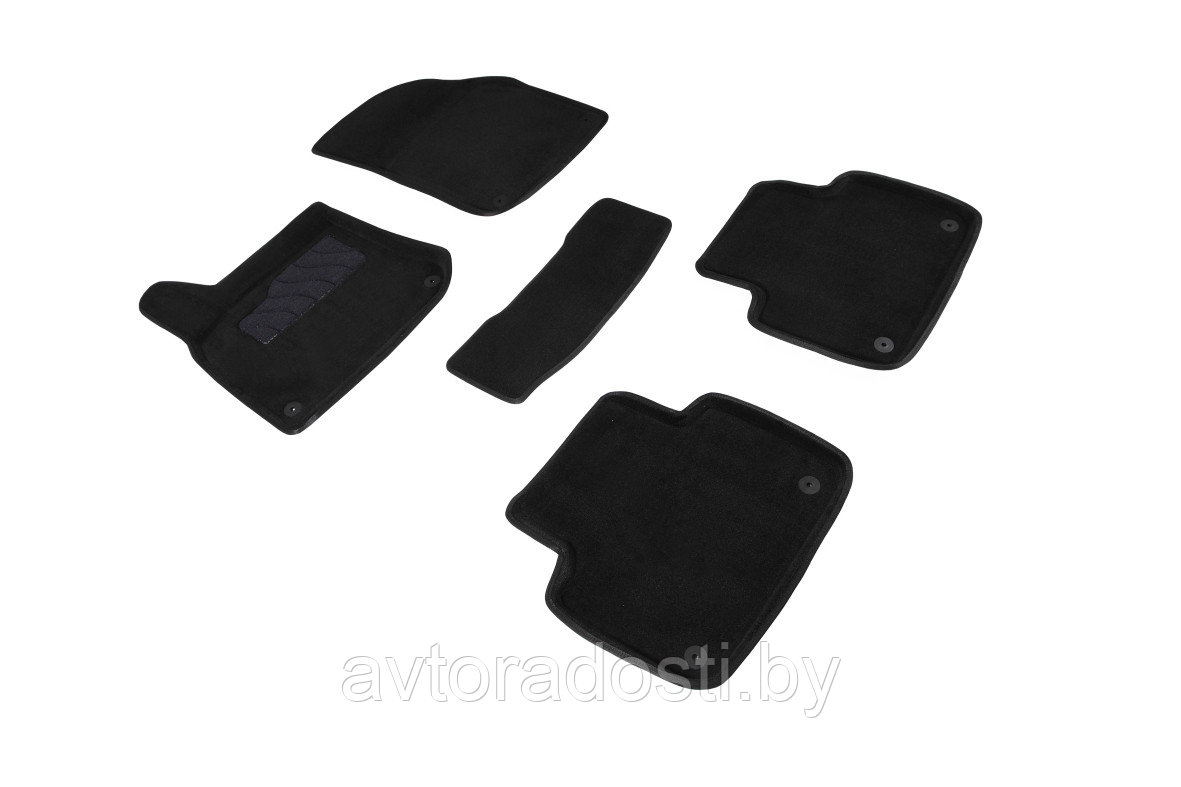 3D коврики ворсовые Volkswagen Touareg III (2018-) / Фольксваген Туарег [91334] (SeiNtex)