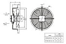 Вентилятор осевой YWF2E-250S-E5Z , 1 x 220В (всасывание), фото 8