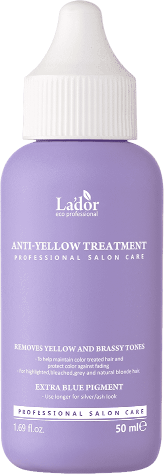 Маска для осветленных волос против желтизны (LA'DOR) ANTI-YELLOW TREATMENT, 50 мл - фото 1 - id-p220653035