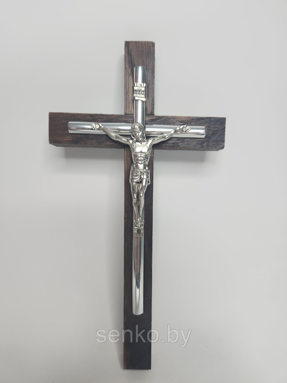Крест деревянный N19 23см - фото 1 - id-p174930564