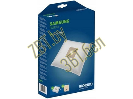 Мешки-пылесборники (пакеты) для пылесоса Samsung SMB01K (VP-95B, VP-77), фото 2