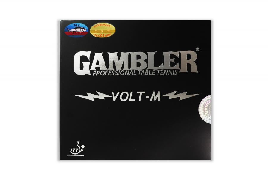 Накладка для ракетки GAMBLER VOLT M HARD 2.1MM (RED) - фото 1 - id-p220645593