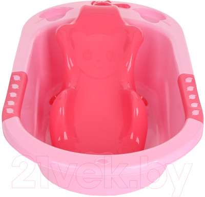 Ванночка детская Pituso С горкой / FG145-Pink - фото 1 - id-p220656234