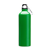 Металлическая бутылка для воды с карабином, фото 4