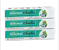 Травяная Зубная Паста для Чувствительных Зубов Herbodent Sensitive, 100г -