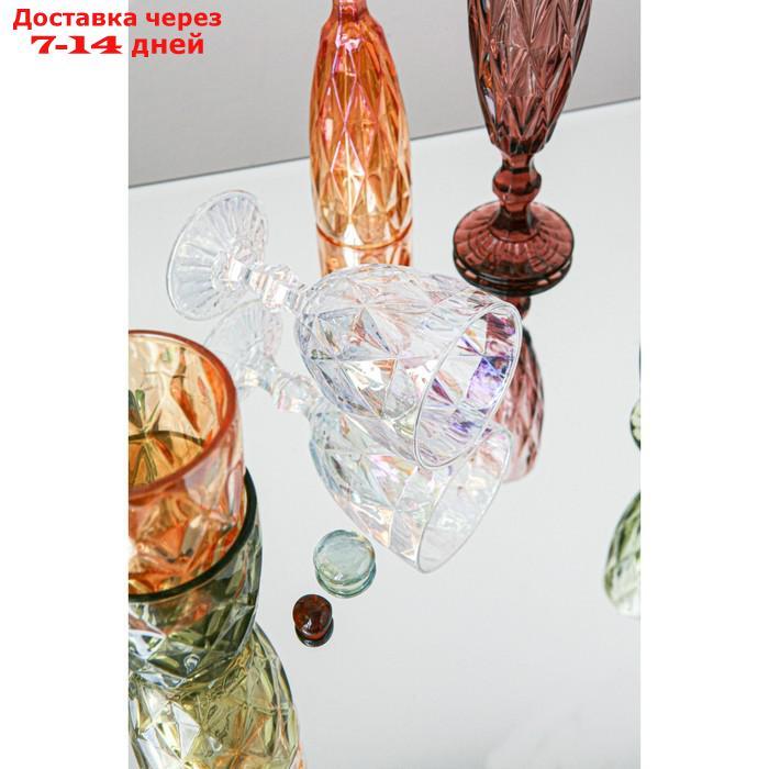Набор питьевой "Круиз", 7 предметов: кувшин 1,1 л, бокалы 300 мл, цвет перламутровый - фото 7 - id-p220628761