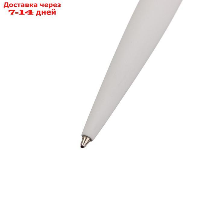 Ручка шариковая автомат BrunoVisconti VERONA 1.0 мм, мет/корп белый, син/стерж 20-0243/01 - фото 3 - id-p220628787