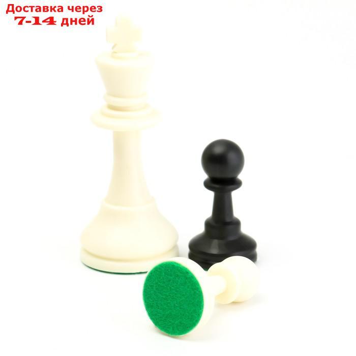 Турнирные шахматные фигуры Leap, 34 шт, король h=9.5 см - фото 2 - id-p220628825