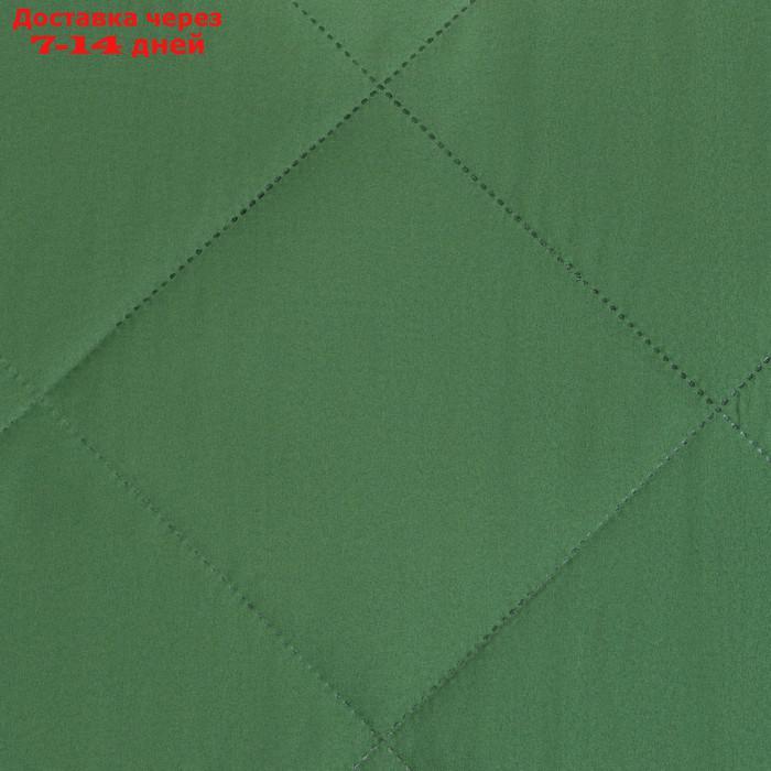 Покрывало LoveLife Евро Макси 240х210±5 см, цвет зелёный, микрофайбер, 100% п/э - фото 2 - id-p220628873