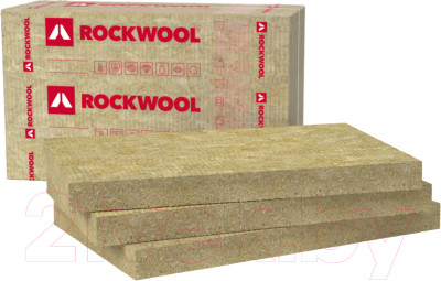 Минеральная вата Rockwool Rockmin 1000x610x50 - фото 1 - id-p220665152