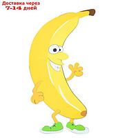 Термонаклейка "Банан", 28 х 15 см, набор 10 шт.