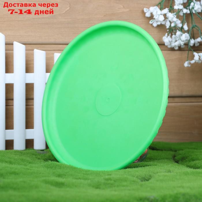 Фрисби "Летающая тарелка", 23 см, зелёный - фото 3 - id-p220628942