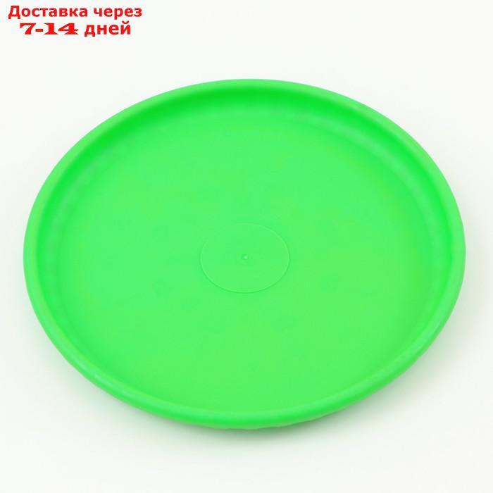 Фрисби "Летающая тарелка", 23 см, зелёный - фото 4 - id-p220628942