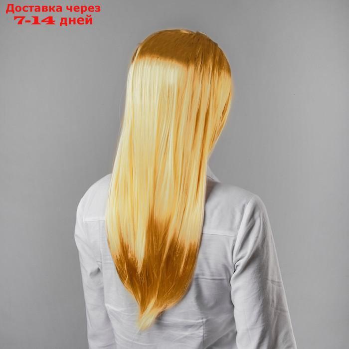 Карнавальный парик "Русалочка" блонд - золотистый - фото 2 - id-p220629236
