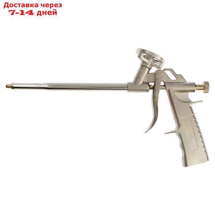 Пистолет для монтажной пены ТУНДРА, цельнометаллический корпус - фото 2 - id-p220628561