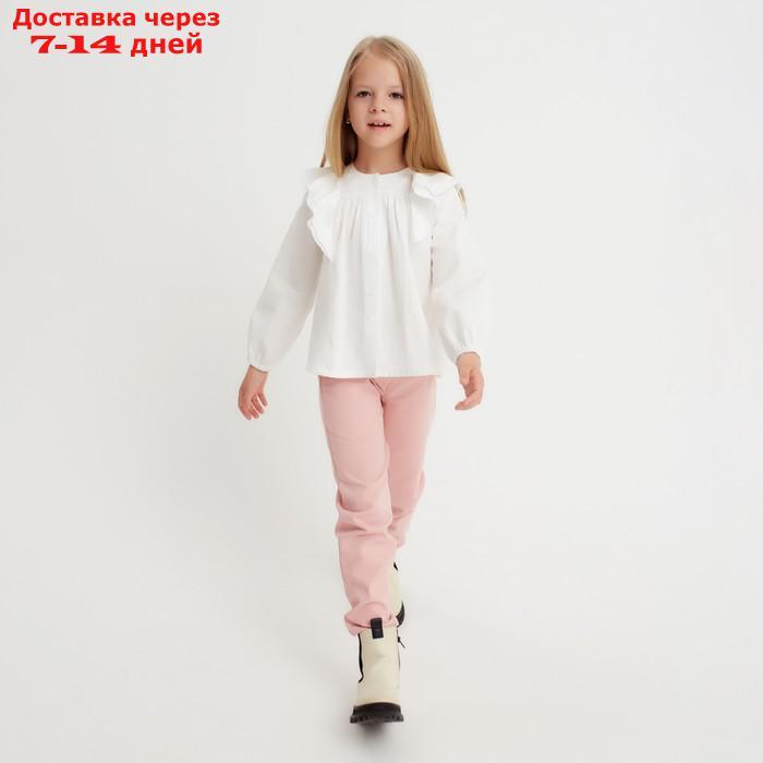 Джинсы для девочки KAFTAN, размер 38 (146-152 см), цвет розовый - фото 6 - id-p220629519