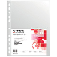 Файл (папка-карман) "Office products", A4, 100 шт, 45 мкм, прозрачный