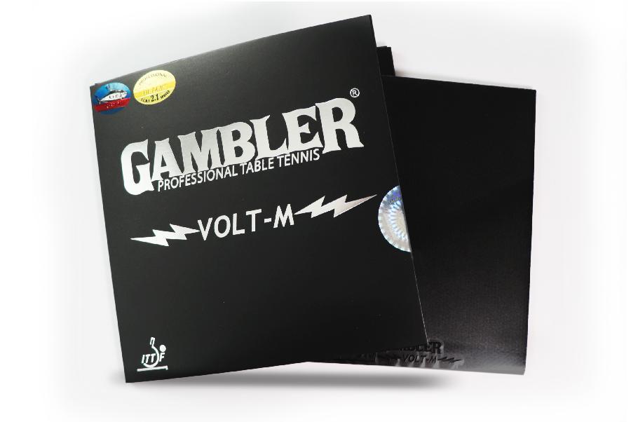 Накладка для ракетки GAMBLER VOLT M HARD 2.1MM (BLACK) - фото 6 - id-p220660011