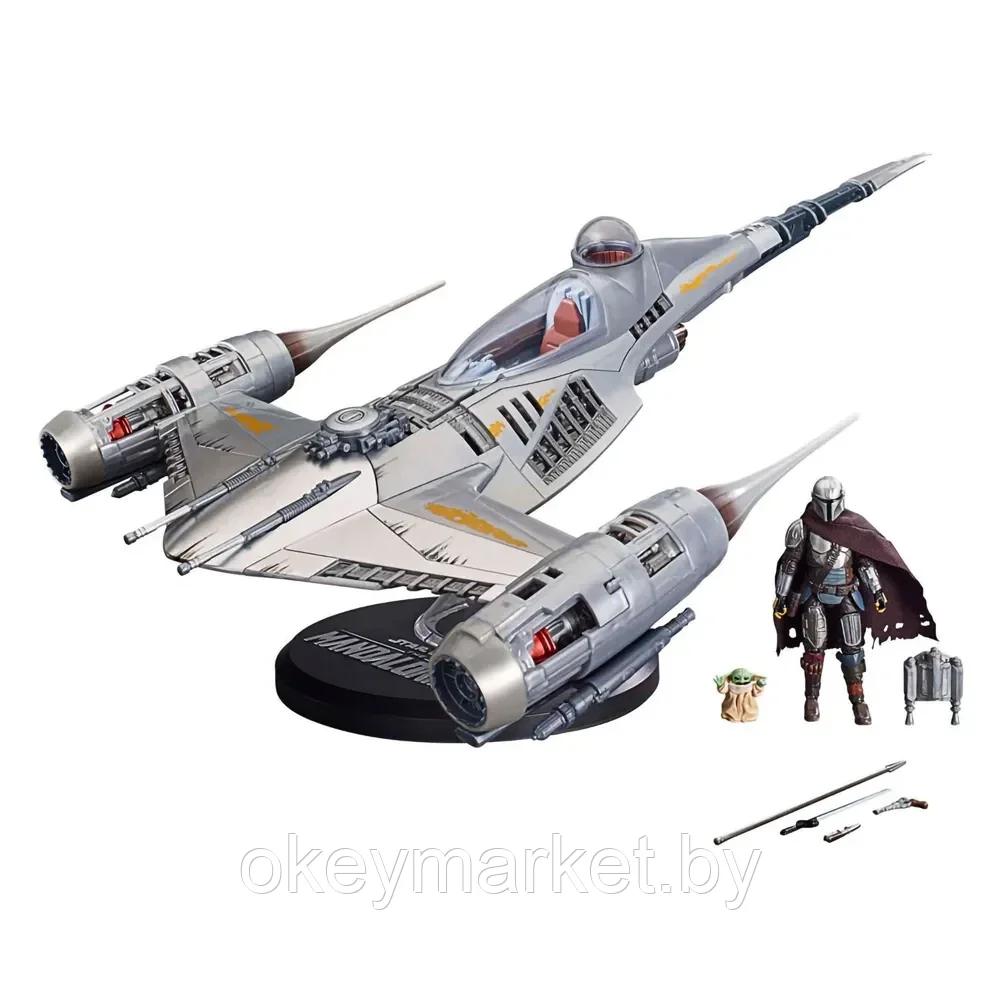 Набор фигурка и самолет Star Wars The Mandalorian F8366