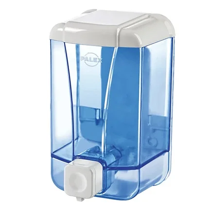 Дозатор жидкого мыла 500мл, прозрачный пластик, фото 2