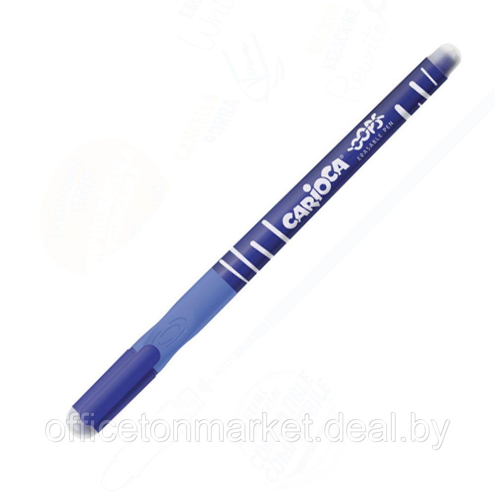 Ручка капиллярная-гелевая "Oops пиши-стирай", 0.7 мм, синий, стерж. синий - фото 1 - id-p220661256