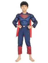 Детский костюм Супермена (Superman) с мускулатурой